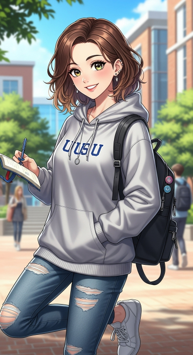 A College Student (Female)