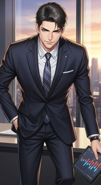 A Confident CEO (Male)