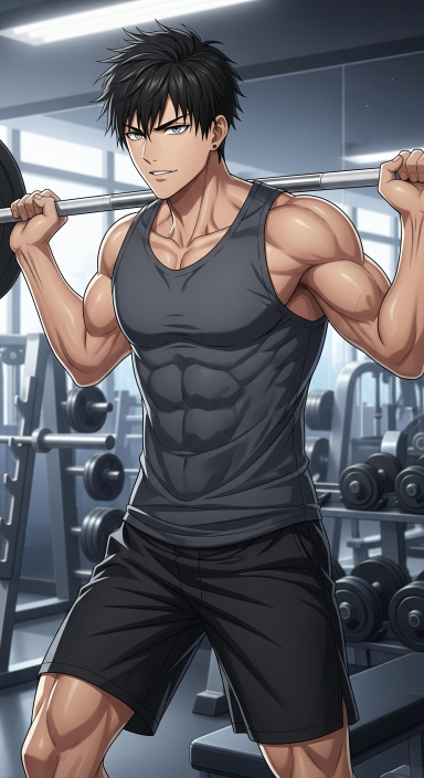 A Fitness Model (Male)