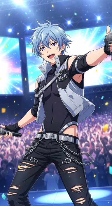 A Pop Idol Singer (Male)